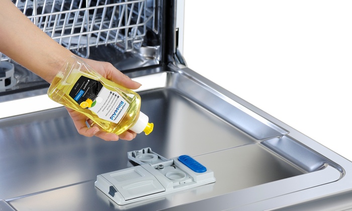 Dishwasher Salt & Rinse Aid With A Water Softener