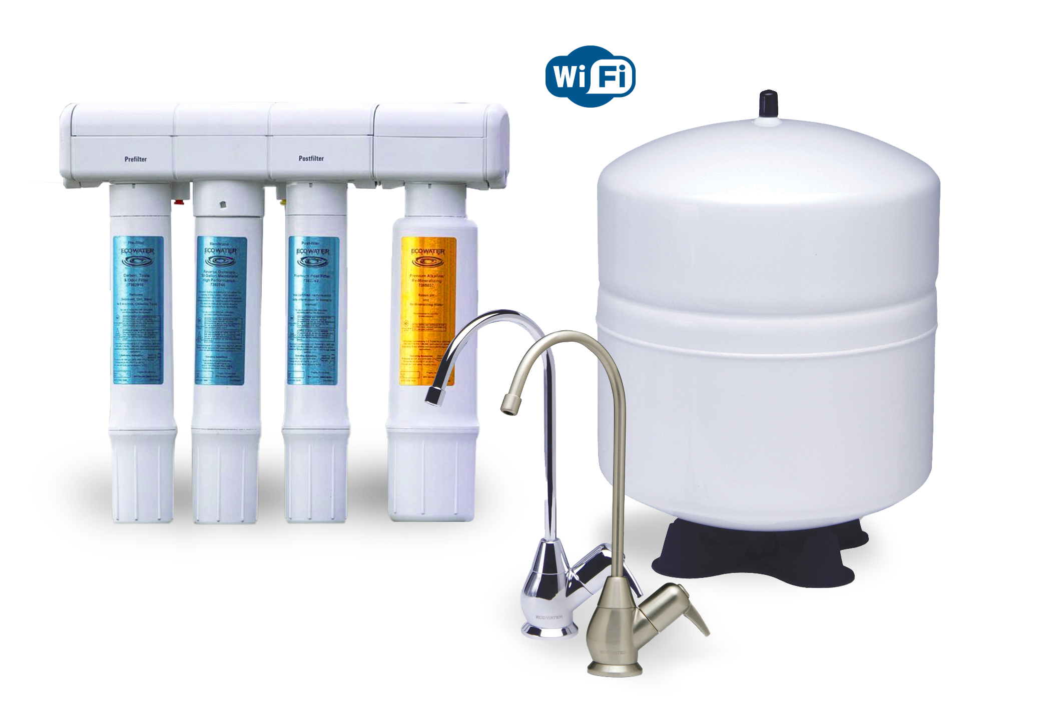 ERO 385 Ecowater Reverse Osmosis Drinking Water System Plus WiFi with Remineralisation Filter