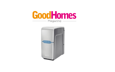 5 Star Thumbs Up from Good Homes Magazine for Kinetico’s Premier Compact Water Softener