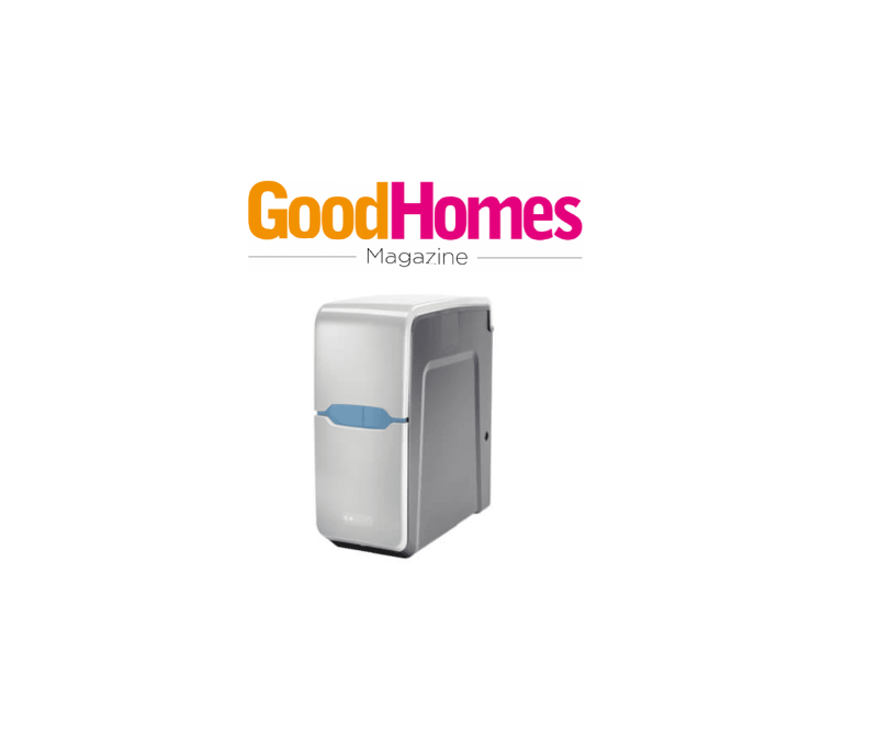 5 Star Thumbs Up from Good Homes Magazine for Kinetico’s Premier Compact Water Softener