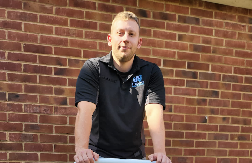 Luke Takes Pride In Delivering A Quality Service